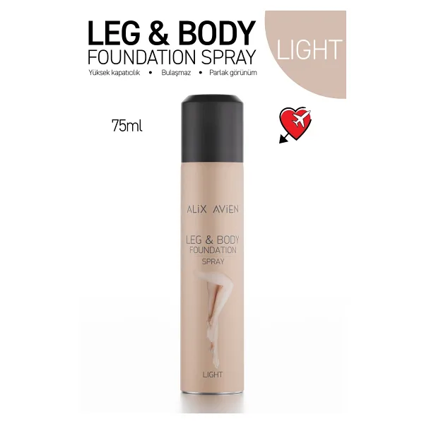 Alix Avien Bronzlaştırıcı Etkili Light 75 ml Bacak Fondöteni