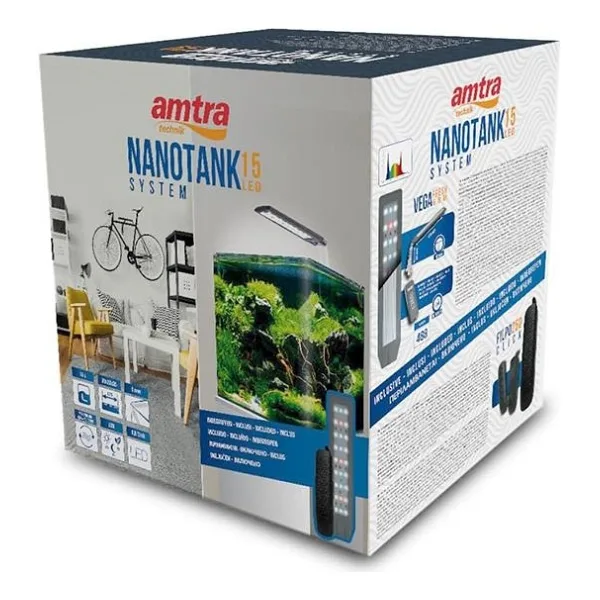 Amtra Nanotank Akvaryum 15 Set 30x20x25cm 15Lt
