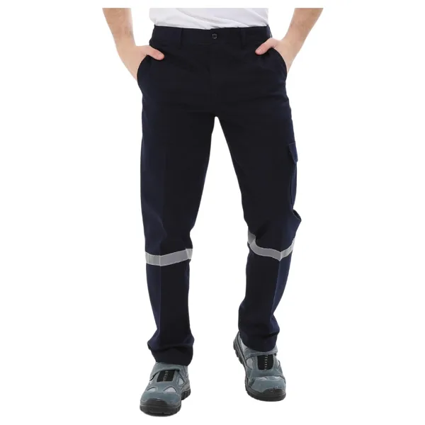 As kurumsal 16/12 Gabardin Dört Mevsim Iş Pantolonu / Lacivert - 3XL