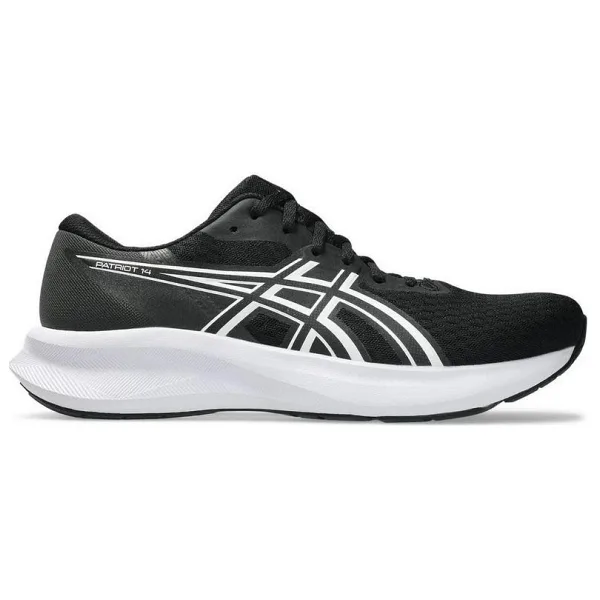Asics Patriot 14 1011C050-002 Siyah-Beyaz Erkek Koşu Ayakkabısı