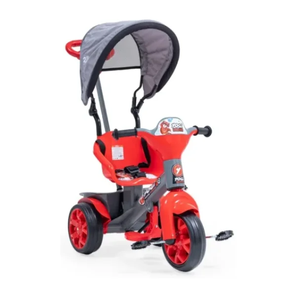 Baby2Go Yogi Kırmızı 3 Tekerlekli Bisiklet