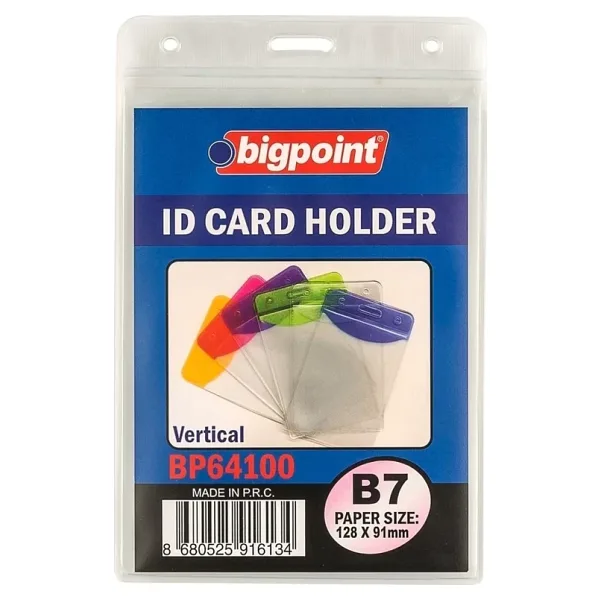 Bigpoint BP641 Korumalı Kart Poşeti Dikey 91x128mm (10 lu)