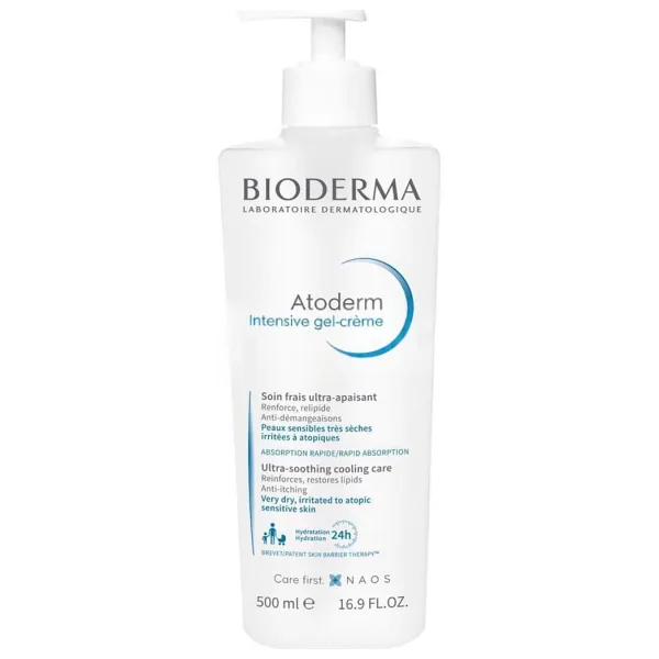 Bioderma Atoderm Intensive Gel Creme 500 ml Yatıştırıcı Nemlendirici Jel Krem