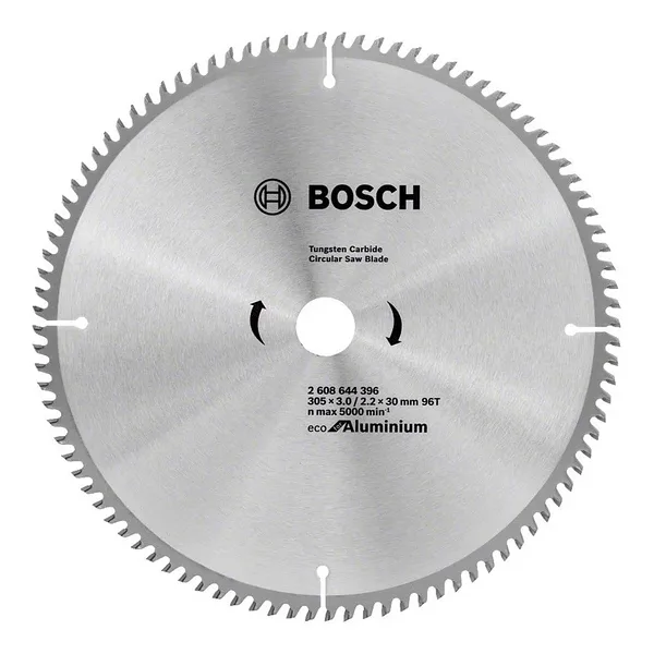 Bosch Eco 305x30mm 96 Diş Alüminyum Daire Testere Bıçağı 2608644396