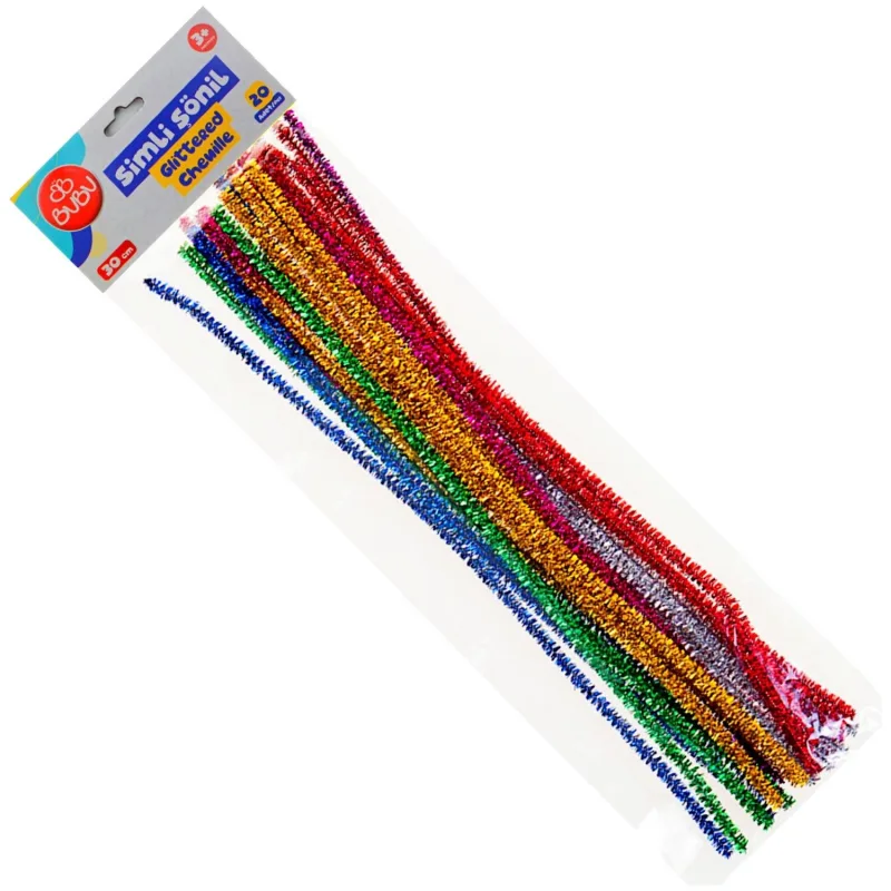 Bubu Simli Şönil 30 cm 20 li (BUBU-SON003)