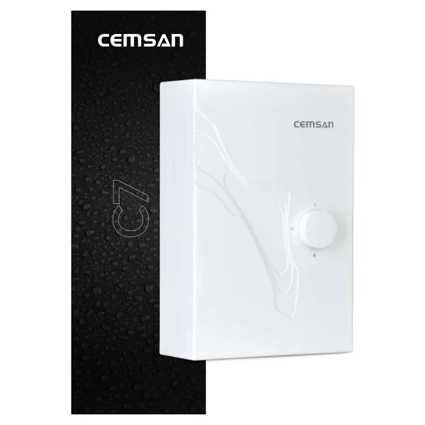 Cemsan C7 Yeni Nesil Karbon İzi Güneş Enerji Sistemine Uyumlu Elektrikli Şofben