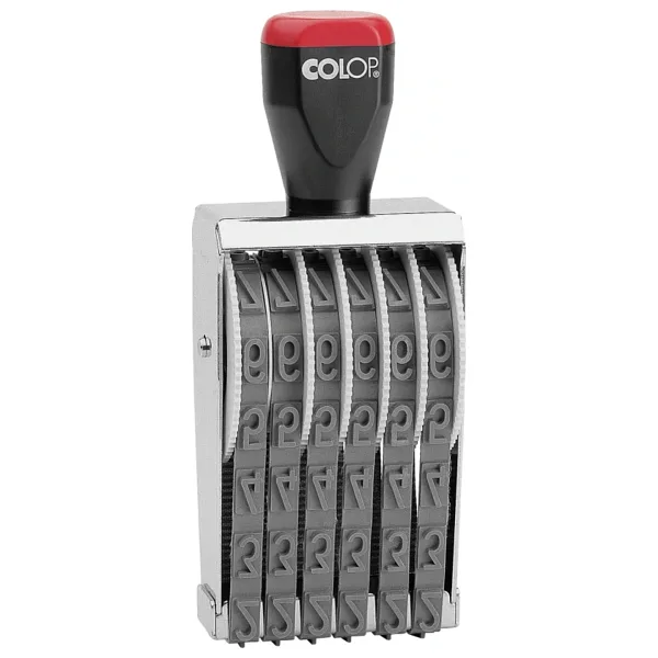 COLOP 012006 BANDLI NUMARATÖR - 12MM/6 HANELİ