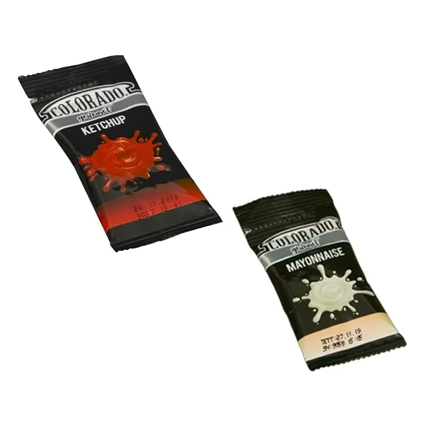 Colorado-Tek Kullanımlık Pp Ketçap 10 G X 600 + Tek Kullanımlık Pp Mayonez 9 G X 600