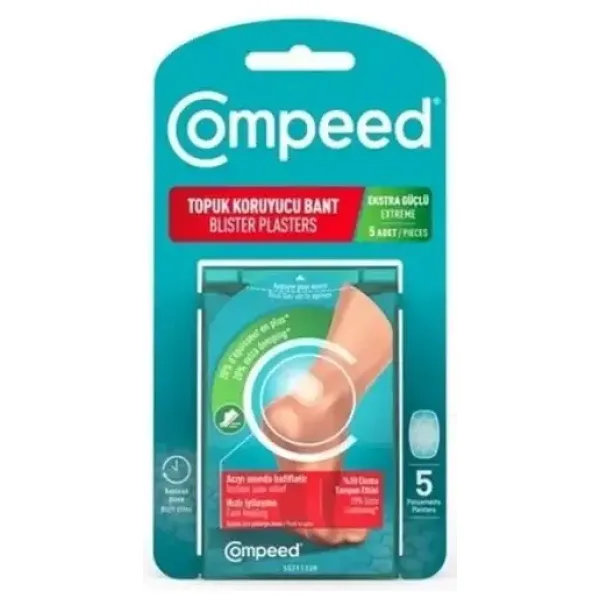 Compeed Ekstra Güçlü 5'li Topuk Koruyucu Bant