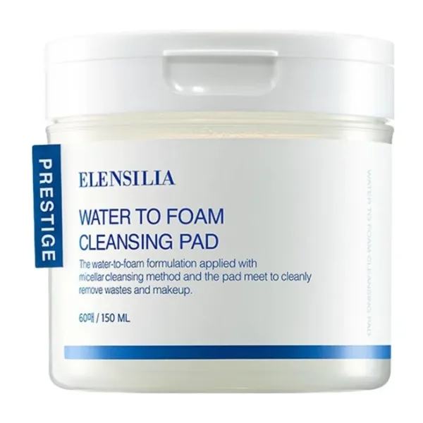 Elensilia Water to Foam Misel Köpüren 60'lı Makyaj Temizleme Pedi