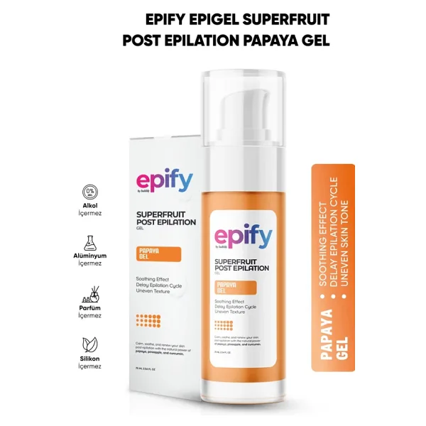 Epify Papaya Sütü Epilasyon Sonrası 75 ml Kıl Kökü Azaltıcı