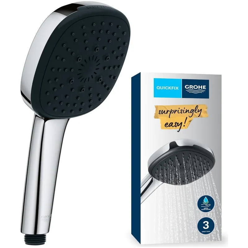 Grohe Vitalio Comfort 26092001 110 mm 3 Akışlı Duş Başlığı