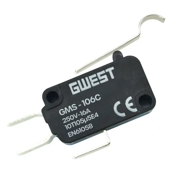 Gwest GMS-106C Kıvrık Kollu Mikro Switch 10A