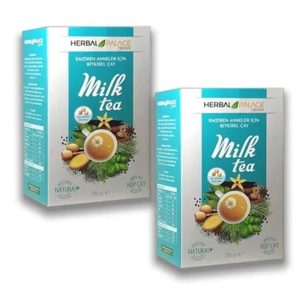 Herbal Palace Milk Tea Emziren Anne Için Çay 250 gr X 2 Adet