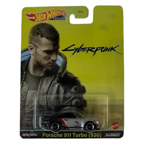 Hot Wheels Premium Cyberpunk Porsche 911 Turbo DMC55-HCP04