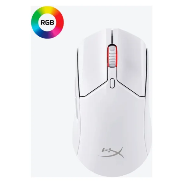 HyperX Pulsefire Haste 2 Makrolu Şarjlı Optik Kablolu/Kablosuz Oyuncu Mouse