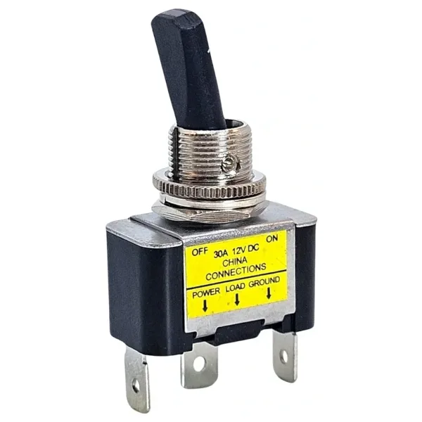 IC-151B Toggle Switch 12V 30A On-Off Işıklı ASW-07D-2