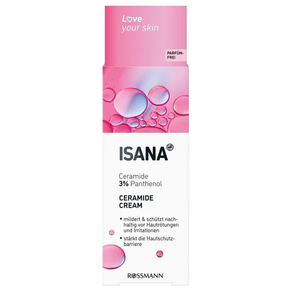 Isana Love Your Skin Seramid Panthenol 50 ml Nemlendirici Krem