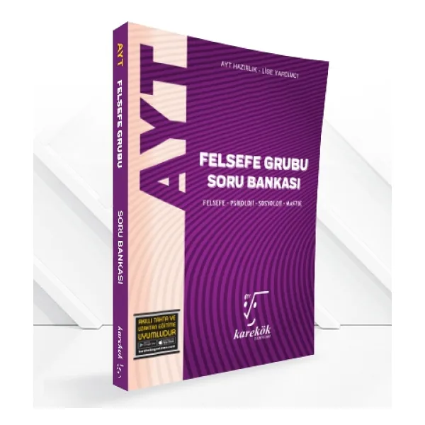 Karekök Yayınları AYT Felsefe Grubu Soru Bankası