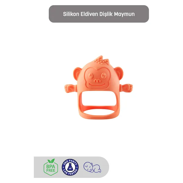 Kiki Maymun Silikon Dişlik Maymun