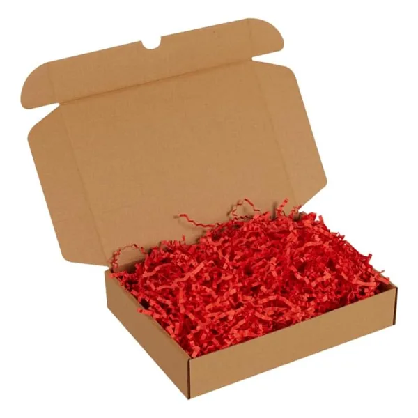 Kırmızı Kırpık Kağıt Zigzag Kağıt - 50 Gr