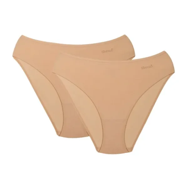 Kom Basic Slip Külot 2'li - 42 - Ten