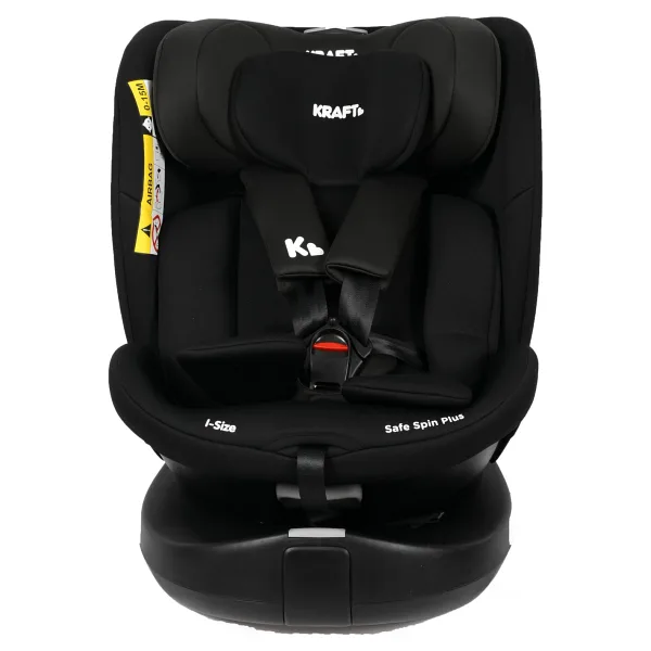 Kraft Safe Spin Plus I-Size Siyah 0-36 kg Oto Koltuğu
