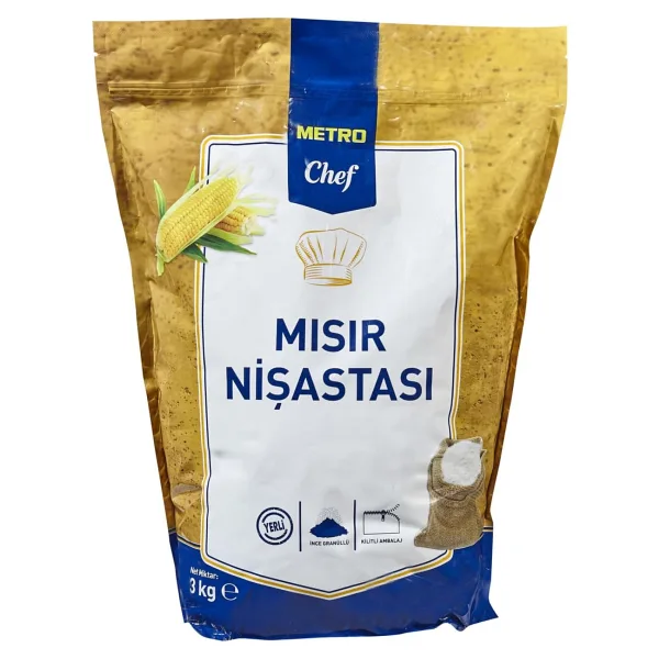 Metro Chef 3 kg Mısır Nişastası