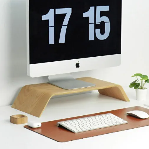 Fagus Wood Monitör Standı (kayın)
