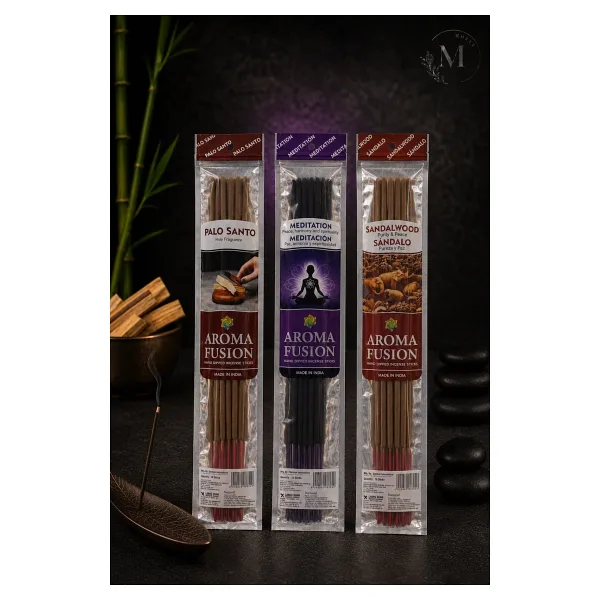 Morey Aroma Fusion 45 Adet Organik Çubuk Tütsü 3 Paket (30 CM - 1 SAAT YANMA SÜRESİ)