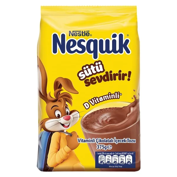 Nesquik Çikolatalı Toz İçecek 375 gr