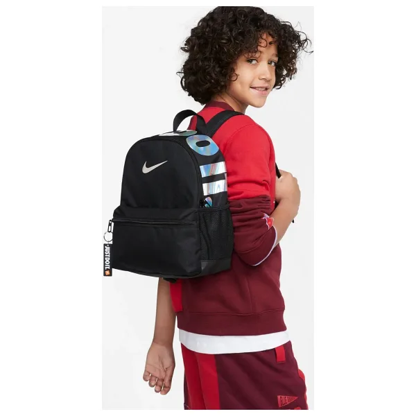 Nike Brasilia JDI Mini DR6091-017 Siyah-Gümüş Çocuk Sırt Çantası