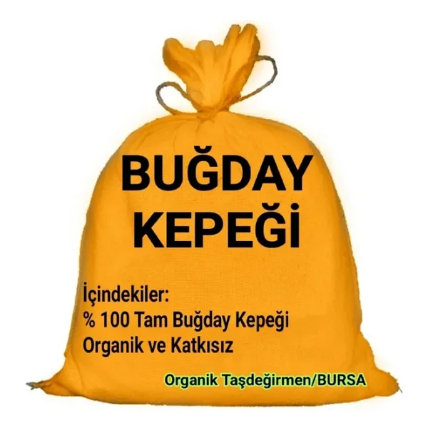 Organik Taşdeğirmen 750 Gr Buğday Kepeği Doğal Katkısız Lifli Buğday Kepeği