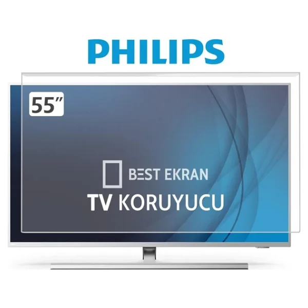 Philips 55pus9000 Tv Ekran Koruyucu - Philips 55" İnç 139cm The One Tv Kırılmaz Paneli