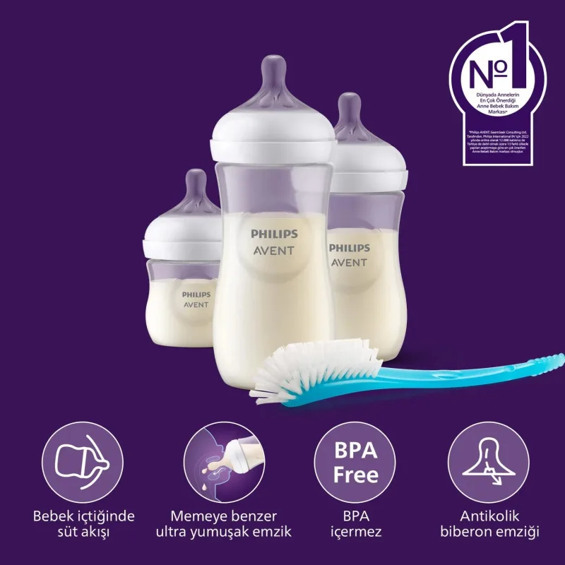 Philips Avent SCD837/12 Natural Response PP Yenidoğan Hediye Seti