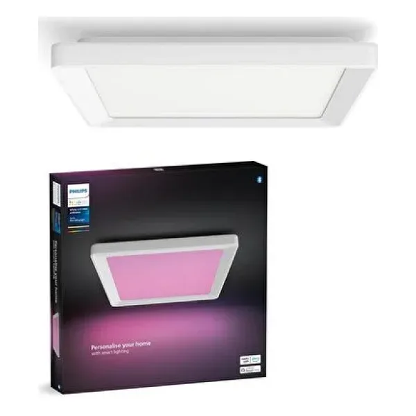 Philips Hue Tento 30x30 cm Beyaz Akıllı LED Panel Armatür