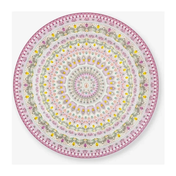 Pip Studio Lily & Lotus Mor Porselen Supla 32 cm