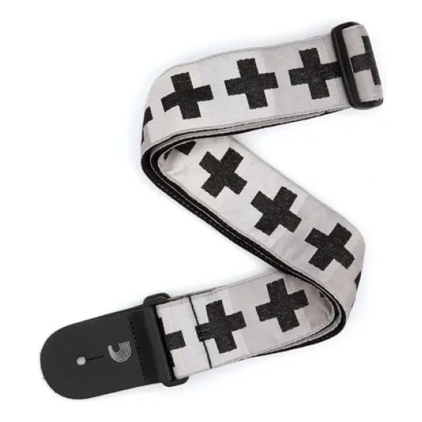 PLANETWAVES T20W1509 - GİTAR ASKISI DOKUMA CHECKERED CROSSES