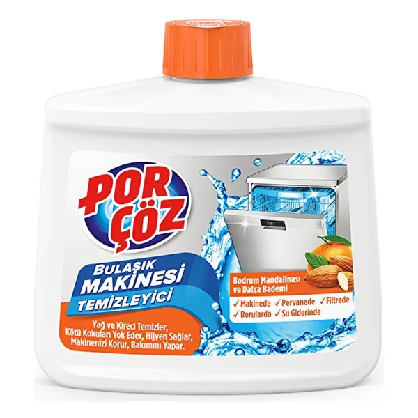 Porçöz Mandalina & Badem Sıvı Bulaşık Makinesi Temizleyici 250 ml