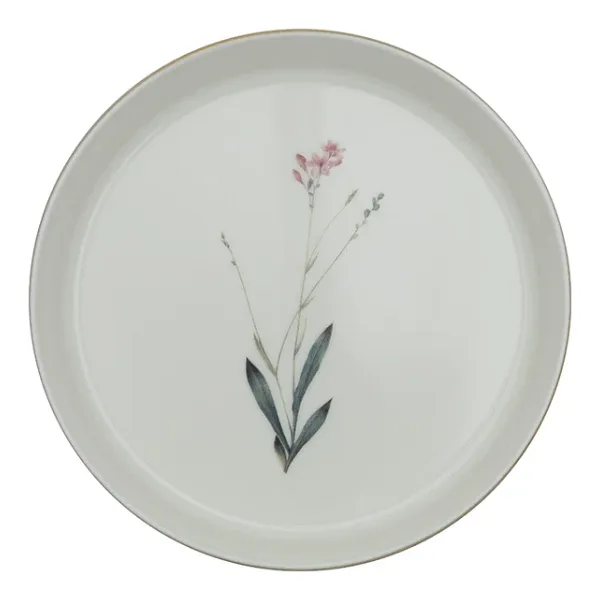 Porland 04ALM006425 Botanical Desen 4 19 cm Çukur Tabak
