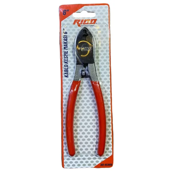 Rico Kablo Kesme Sıyırma Makası 6'' Rc0610