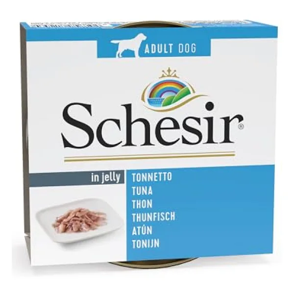 Schesir Yetişkin Köpek Konservesi 150 Gr Ton Balıklıi