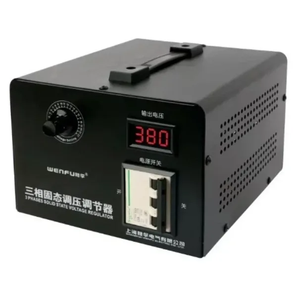 SCR-25KVA AC380V 150A 3-Fazlı Ayarlanabilir Solid State Voltaj Regülatörü - Yükseltilmiş