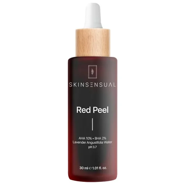 Skin Sensual Red Peel Peeling Serumu 30 ml Aha%10 Bha%2 Cilt Tonu Eşitlemeye ve Cildi Canlandır - Standart