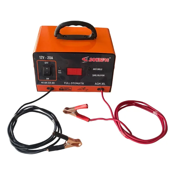 Soyberg S-1220 Otomatik Akü Şarj Cihazı
