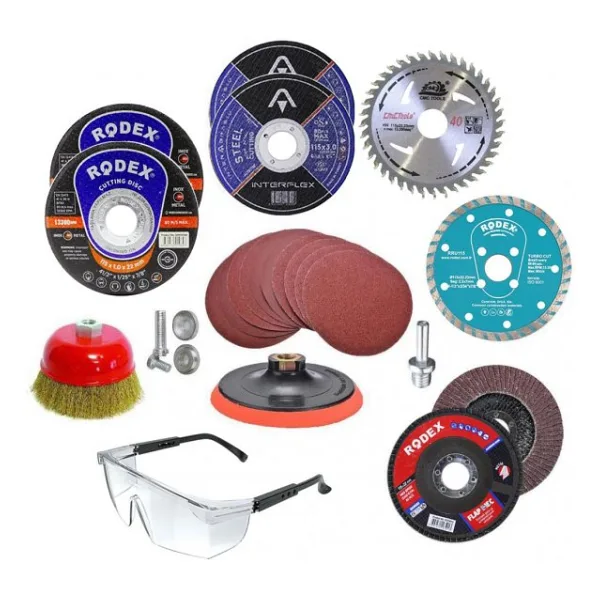 Spiral Taşlama Cırt Zımpara Metal Kesici Flap Disk 100 PARÇA