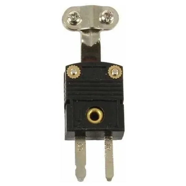 TC1-SY-Erkek - Fe-Const Termokupl Fiş Siyah