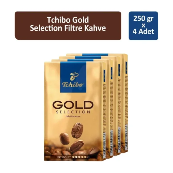 Tchibo Gold Selection Filtre Kahve 250 gr 4'lü
