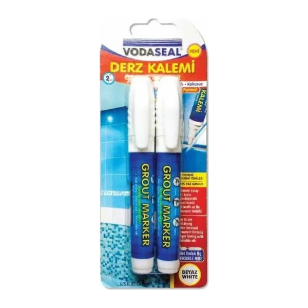 Vodaseal 2'li Beyaz Derz Kalemi