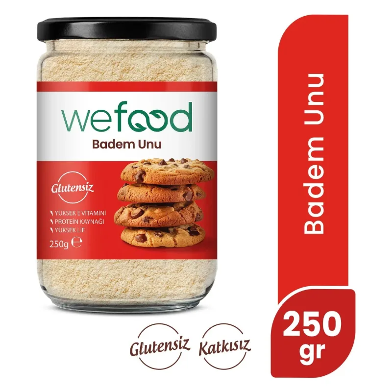 Wefood Glutensiz 250 gr Badem Unu